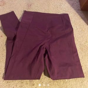girlfriend collective plum leggings 💜